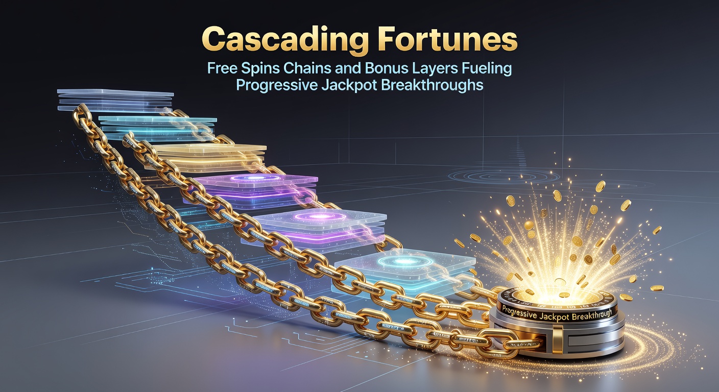 Animated graphic of layered bonus wheels and multiplier trails leading to a glowing progressive jackpot explosion on a slot interface